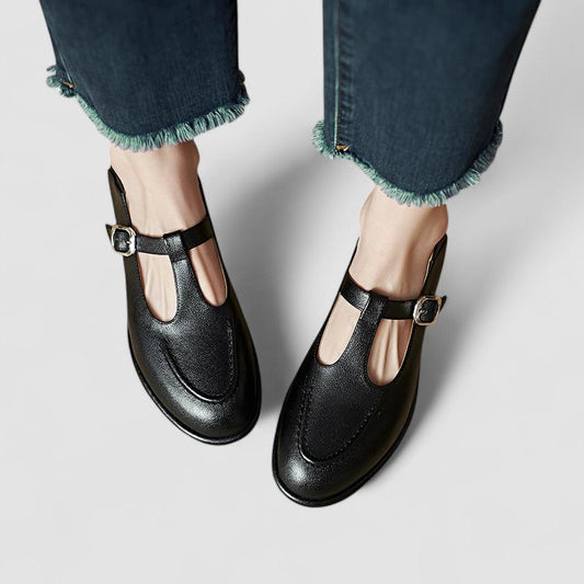 Camila – Chaussures Mary Jane orthopédiques à talons bas