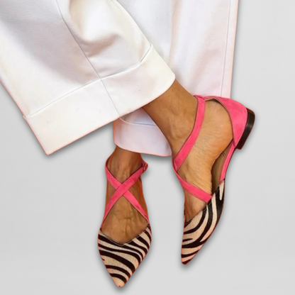 Fern | Ballerines avec des lanières