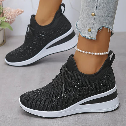 Romee | Orthopedic Sneakers with Sparkling Rhinestones