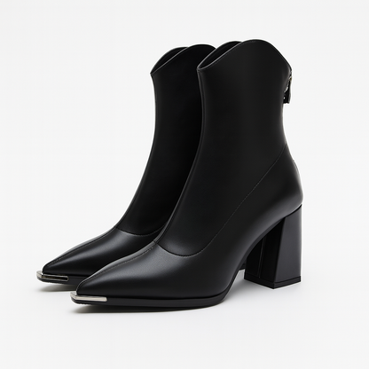 Celeste | Chrome Tip Boots