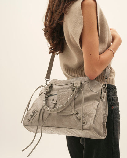 Large Light Grey Muse Bag
