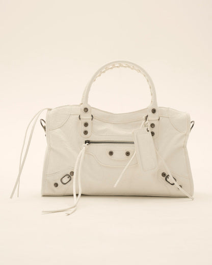 Large White Muse Bag