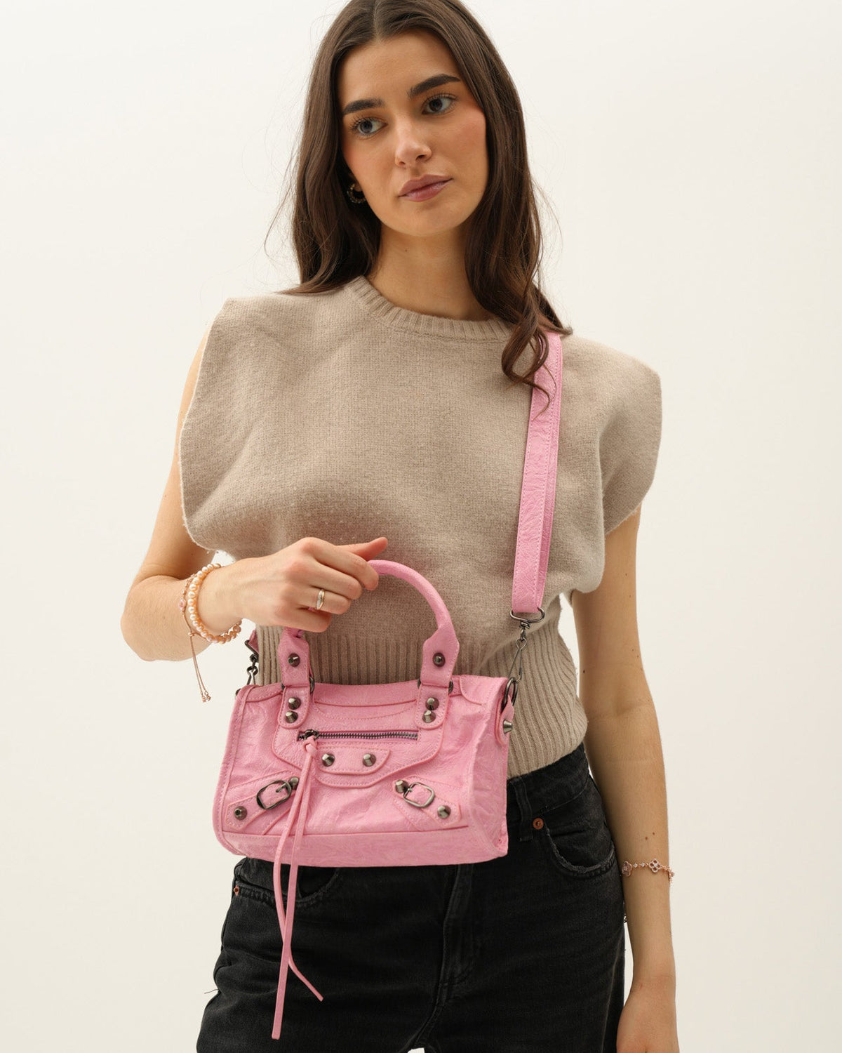 Small Baby Pink Muse Bag