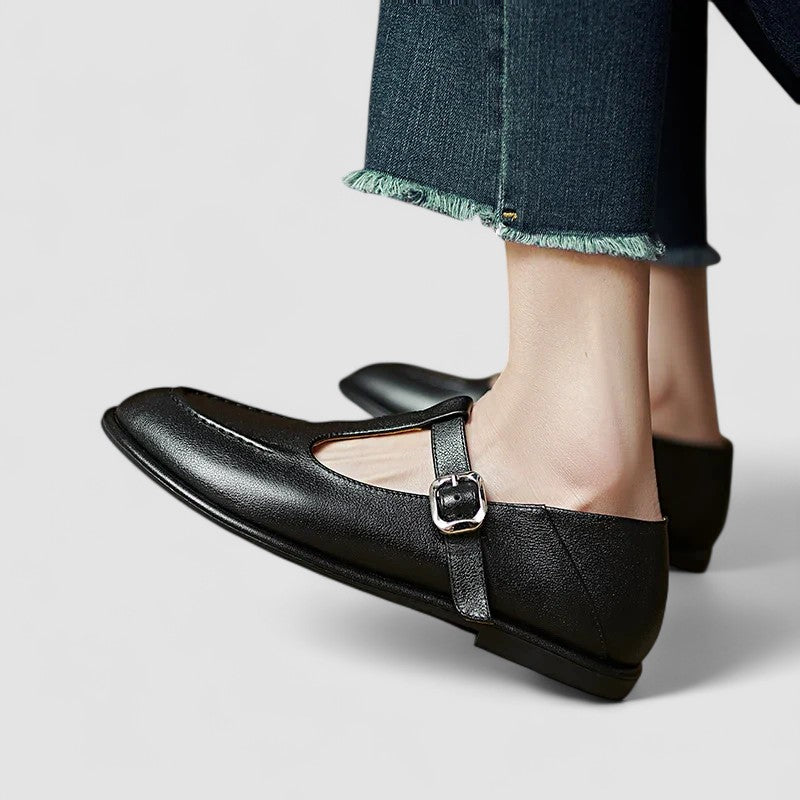 Camila – Chaussures Mary Jane orthopédiques à talons bas