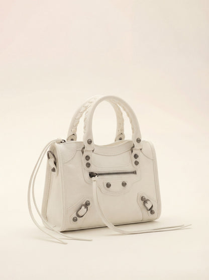 Chic White Mini Muse Bag
